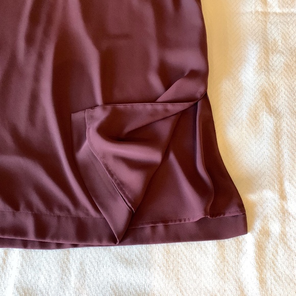 Babaton Morris Blouse/Tank, XXS, Deep Burgundy - Picture 4 of 9